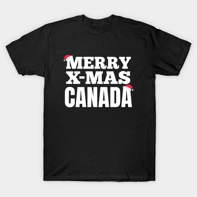 Merry X-Mas Canada T-Shirt by all the places